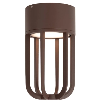 Tarasowa lampa sufitowa Wells 33807/08/97 LED 8W 2700K IP54 brązowy