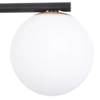 Ścienna LAMPA loftowa GAMA 33194 Sigma metalowa OPRAWA kinkiet kula ball biała