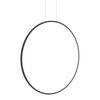 Wisząca lampa Saturno ML8856 Milagro LED 46W 4000K do jadalni IP44 czarna