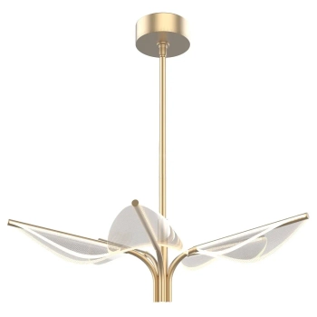 Zwisająca lampa nad stół Floriana QN-FLORIANA-PS-NBR LED 37W 2891K mosiądz