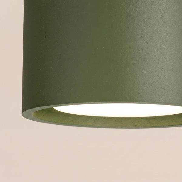 Plafon do salonu MODO oliwkowy SL.2463 2xGx53 metalowy downlight