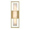 Lampa ścienna QN-BLAKLEY-M-BG LED 13W 3000K IP44 prostokąt złoty
