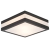 Zewnętrzny plafon ogrodowy Matteo 96233/63 kwadratowy IP44 antracyt