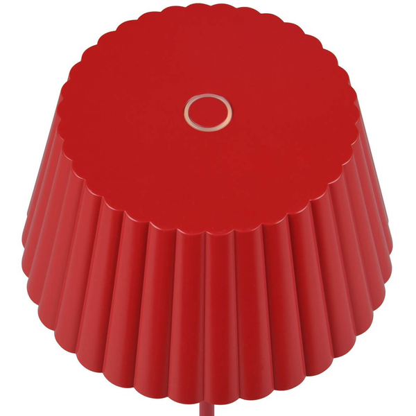 Lampka na taras metalowa Suarez R57706110 LED 2W 3000K IP44 czerwona
