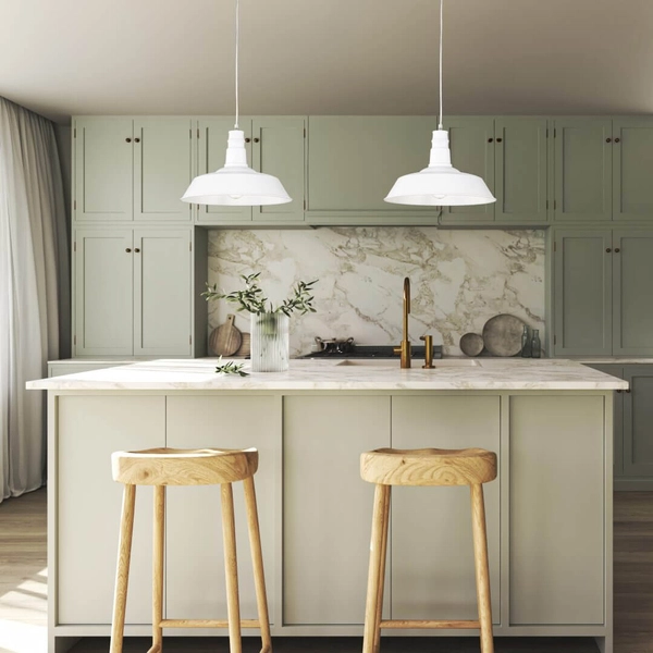 Zawieszana lampa Will R30421001 RL Light zwis do jadalni biała