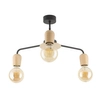 Kuchenna lampa sufitowa Miriam 4968 TK Lighting loft drewniana czarna