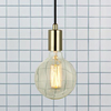 Metalowa lampa wisząca Sky 106170 do sypialni industrial złota