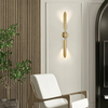 2-płomienna lampa ścienna Locca MSE010400225 złota