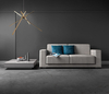 Salonowa industrialna lampa wisząca SPIDER P0457 Maxlight LED 33W 3000K metal złota