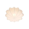 Materiałowa lampa sufitowa Aeron 2412206001 do sypialni biały