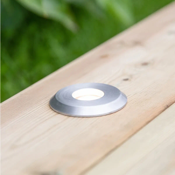 Spot Garden 107716 Markslojd LED 0,8W 3000K IP44 oczko punktowe srebrny