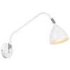 Kinkiet LAMPA ścienna VALENCIA 106081 Markslojd metalowa OPRAWA regulowana czarna