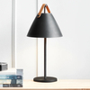 Klasyczna lampka stołowa Strap 46205003 Nordlux do salonu czarna