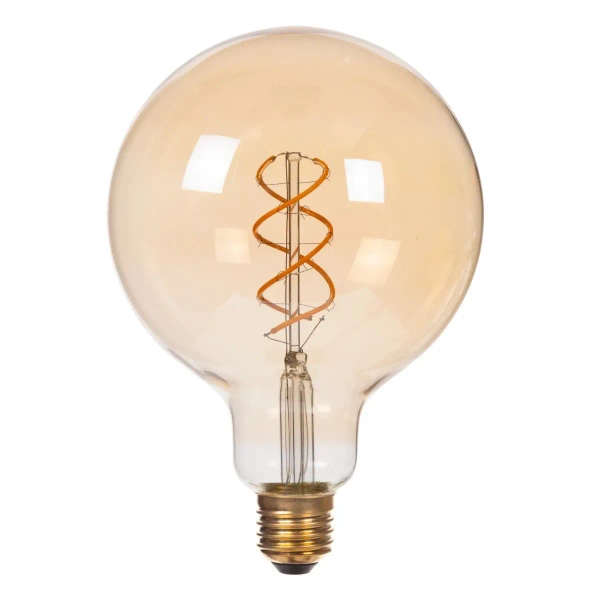 Bursztynowa żarówka BULB 49033/95/62 E27 4,9W 2200K kulista LED