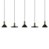 Wisząca lampa nad stół HERMANOS 8032 do jadalni czarna