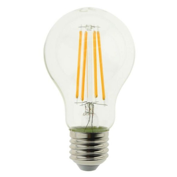 Filamentowa żarówka F-E27-8-WW E27 A60 LED 8W 1055lm 230V biała ciepła