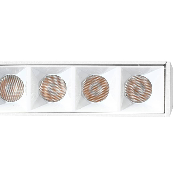 Lampa magnetyczna z diodami do systemu szynowego 844 Domeno LED 12W 3000K biała