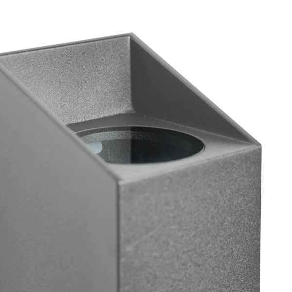 Elewacyjna lampa zewnętrzna NICO 2218221050 metalowa IP54 antracyt