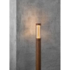 Ogrodowa lampa stojąca retro Helix 77499938 IP44 rdzawy