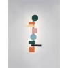 Geometryczna lampa ścienna GORZANO LE45551 LED 27W 2700-4000K kolorowa