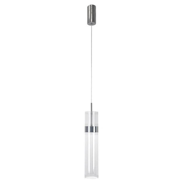 Zwisowa lampa nad stół Ambiente LP-1510/1P CH LED 6W 3000-6000K tubka chrom