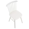 Krzesło skandynawskie Stick MH-010CH-W Moos drewno jesionowe białe