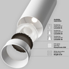 Lampa do szynoprzewodu 1-fazowa Focus TR021-1-12W3K-W-W LED 12W 3000K biała