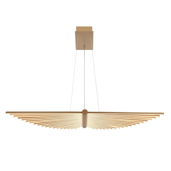 Lampa wisząca nad stół Seraph QN-SERAPH-LP-L-BG LED 57W 3000K złota