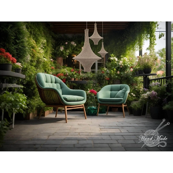 Dekoracyjna lampa wisząca Alda 5117 Shilo do jadalni siatka beżowy