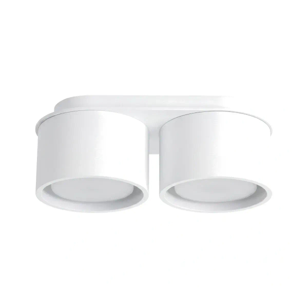 Podwójna lampa sufitowa MODO biała SL.2435 2xGx53 tuba downlight