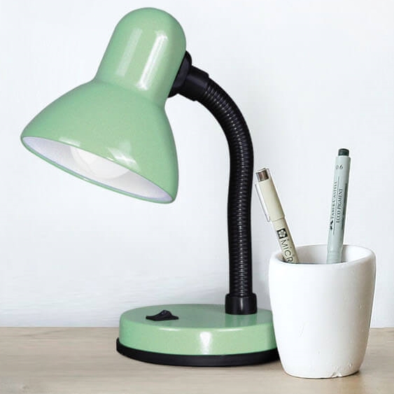 Lampka dla dziecka biurkowa Cariba K-MT-203 RÓŻOWY różowa