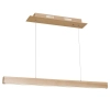 Liniowa lampa wisząca TIMBER MLP568 LED 18W 3000K do jadalni drewniana