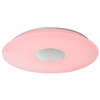 Plafon LAMPA sufitowa NICOLE 41329N Globo okrągła OPRAWA głośnik bluetooth LED RGB 57,5W z efektem gwiazd biała