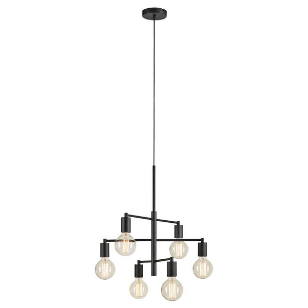 Wisząca lampa loftowa Cielo 108717 Markslojd nad stół czarna