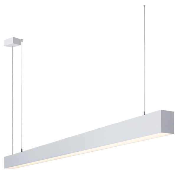 Nowoczesna lampa wisząca Traversi PRD-5470-142-WH-830-PN Italux LED 44W 3000K biała