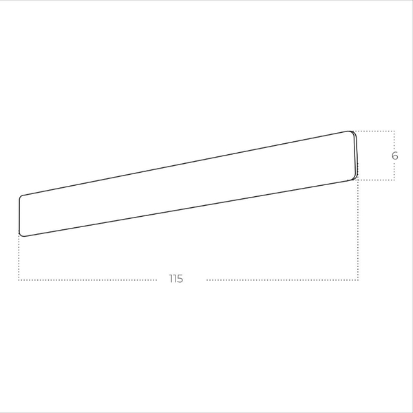 Ścienna lampa sypialniana BASENTO AZ5895 Azzardo LED 40W 3000-4000K czarny