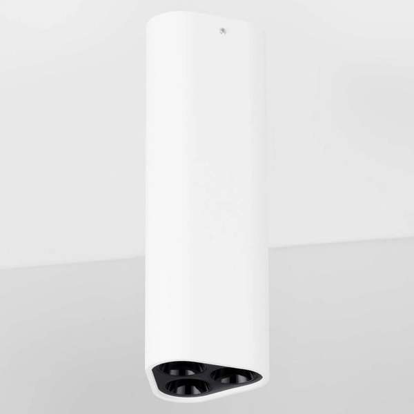 Lampa nasufitowa TACHIRA LE44911 LED 6W 3000K rurka biała czarna