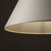Wisząca lampa trójkątna CONO 10056 do salonu beżowy