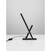 Geometryczna lampa stołowa TALVORA LE45450 LED 11W 3200K czarny