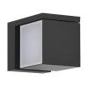 Kinkiet zewnętrzny CUBIC grafitowy AZ6690 1xLED 18W 4000K IP65 kostka