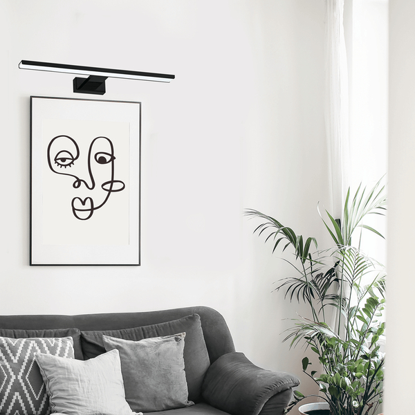 Lampa ścienna Pinto ML8236 listwa LED 12W 3000K nad lustro czarna