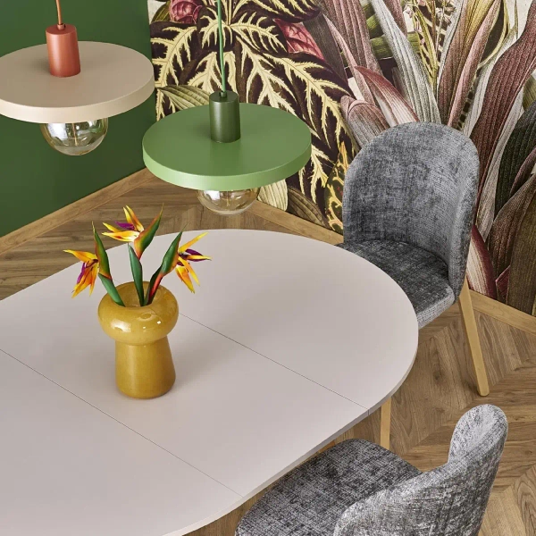 Loftowy wisząca lampa Sila 10954 dysk zwis do jadalni ceglany brązowy