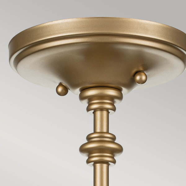 Nasufitowa lampa Pickering Lane FE-PICKERING-LANE-SF-PNBR Feiss mosiądz