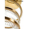 Kryształowy żyrandol Ghia MSE1501100396 Moosee LED 233W 3000K szkło złoty