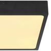 LAMPA sufitowa ECHO 12369-22 Globo metalowa OPRAWA kwadratowa LED 22W 4000K plafon czarny