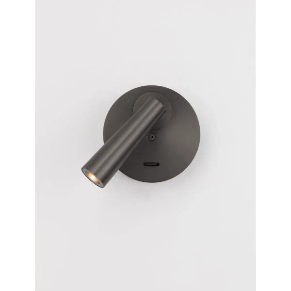 Ścienna lampa regulowana tuba LAVONTO LE45531 LED 3W 3000K srebrna