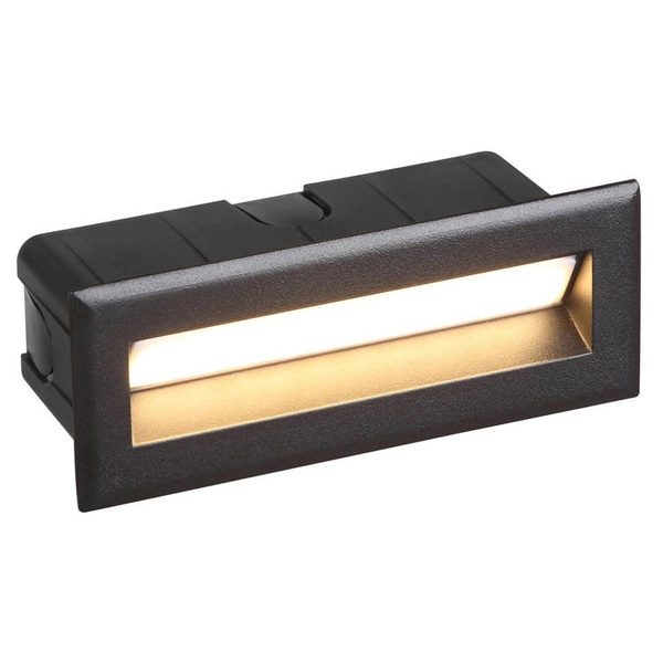 Lampa elewacyjna wpuszczana Erba ONFL-0352-4K Italux LED 5W 4000K IP65 czarny