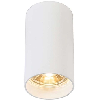 Downlight LAMPA sufitowa TUBA 92679-N Zumaline metalowa OPRAWA tuba biała