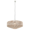 Wisząca lampa salonowa SVEA 364790144 Trio do jadalni eco beżowa