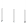 LAMPA wisząca ALBA ML189 Milagro metalowa OPRAWA zwis LED 15W 4000K listwa kaskada tuby sople białe